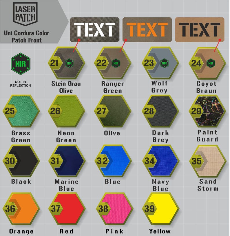 Salamanders Laser Patch - Morale Patch - Custom with Hook image 13