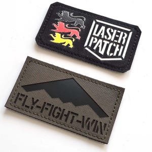 Toppa Patch Ricamata Top Gun-Air Force-USS America-Bandiera USA - Foto 2