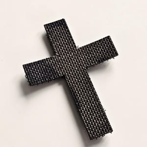 Tactical Cross Patch Hook Back | Christian Cross Patch | Laser Cut Cordura Patch | Military Morale Patch | EDC Backpack Helmet