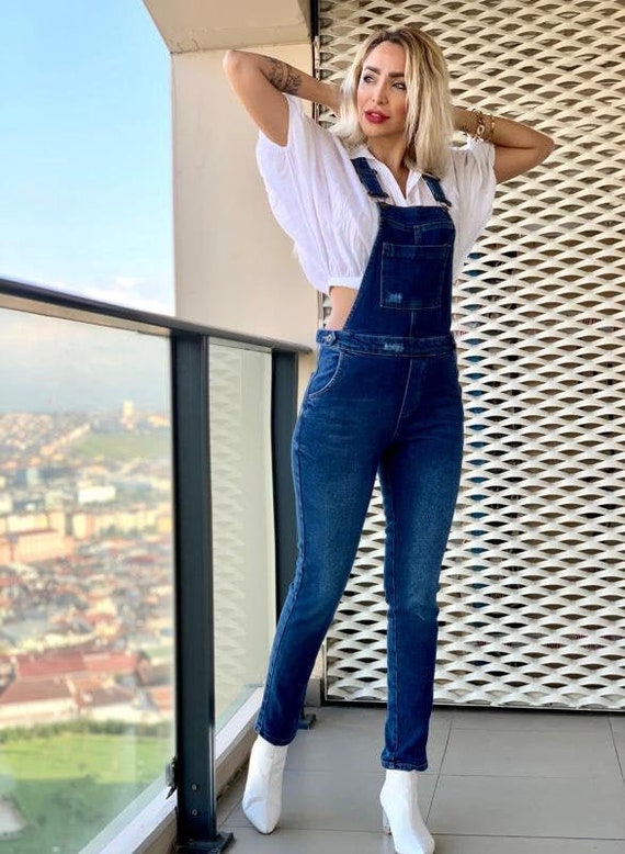 Women Denim Overall Jean Overall Mama 