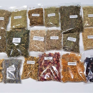 CREATE Your Own Herb Kit , Wiccan Apothecary Refill, Spells