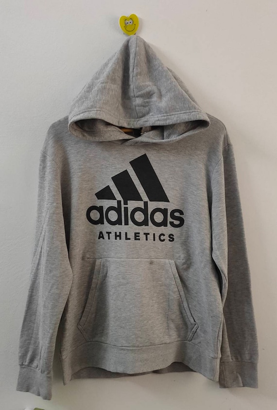 Adidas Athletics Big Logo Sweatshirt Size - Etsy Medium Hoodie