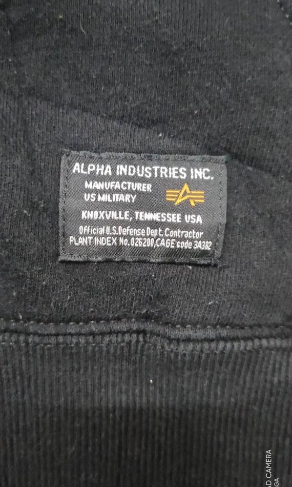 Rare Alpha Industries US military Knoxville Tenne… - image 5