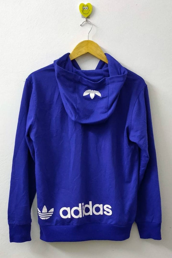 トップス 00s adidas zip hoodie trefoil logo Adidas Trefoil Logo Hoodie Size Medium - Etsy Canada