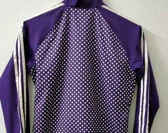 Adidas Full Zipper Polca Dots Designs Windbreaker Jacket Adidas Full Zipper Polca Dots Designs Windbreaker Jacket