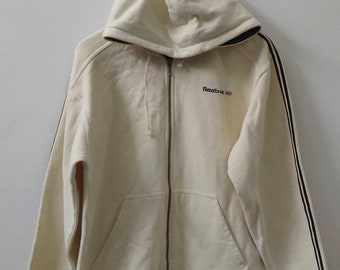 Reebok classic ziper hoodie size Large