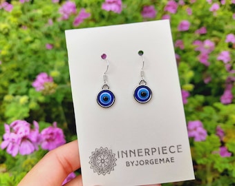 Guardian Eye-oorbellen | Charme oorbellen | Boze oog oorbellen | Hypoallergene oorbellen | Bescherming charme oorbellen | Clip-on boze oog oorbellen