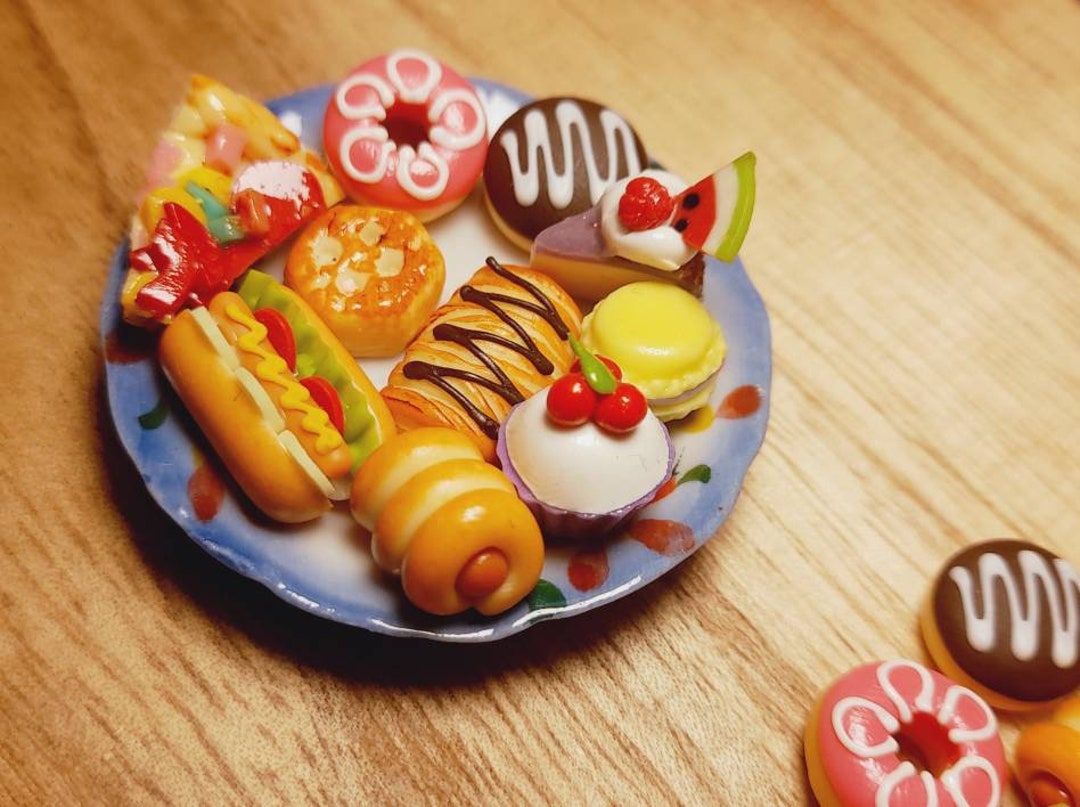 Miniature Sweets Platters | Miniature Food Platter |miniature Food Set ...