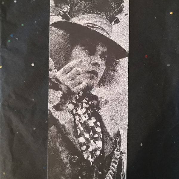 Bookmark Alice in Wonderland the Mad Hatter