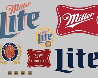 Download Miller Lite Beer Svg Etsy