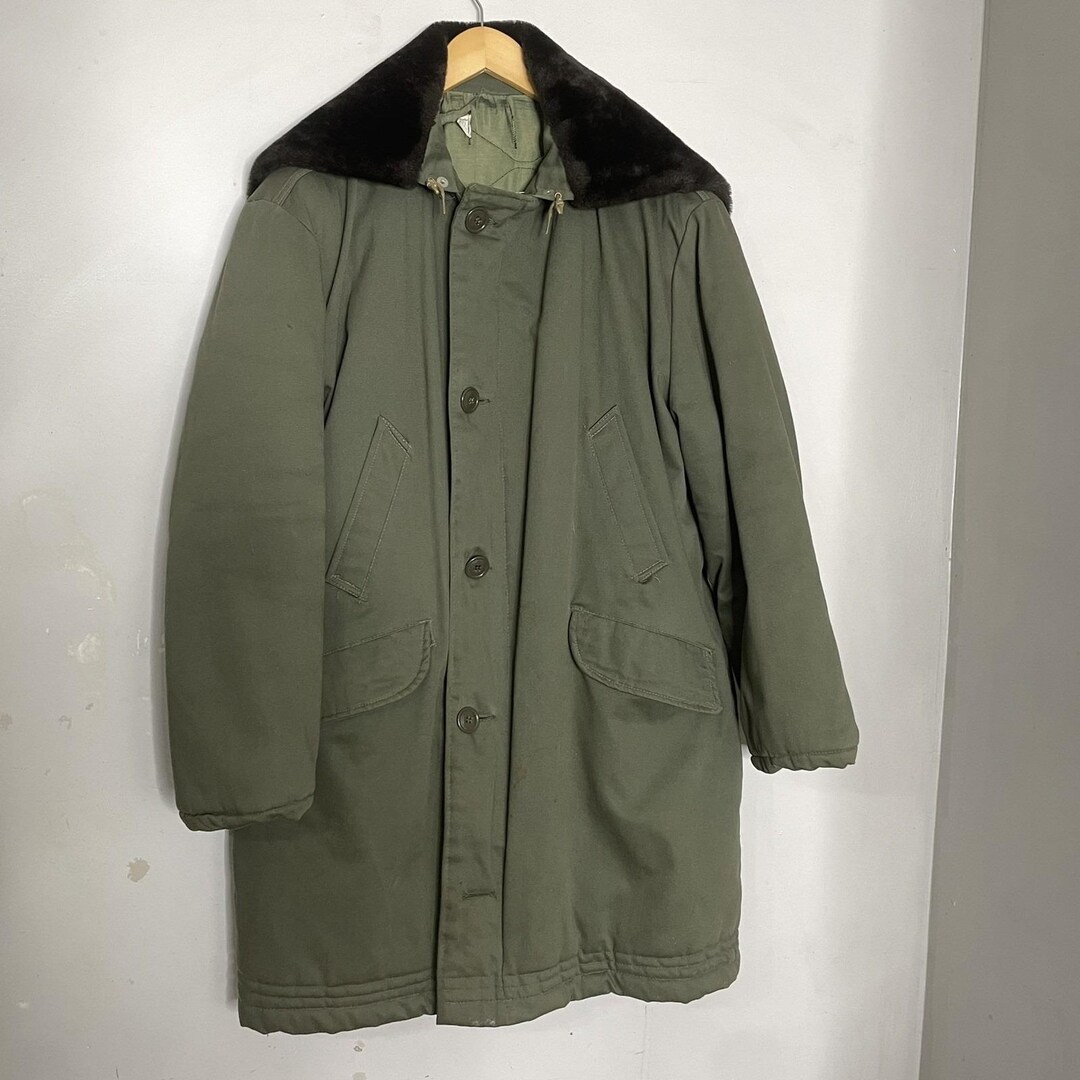 Vintage B9 Flight Parka OG107 US Military Cold Weather B940 MENS Coat ...