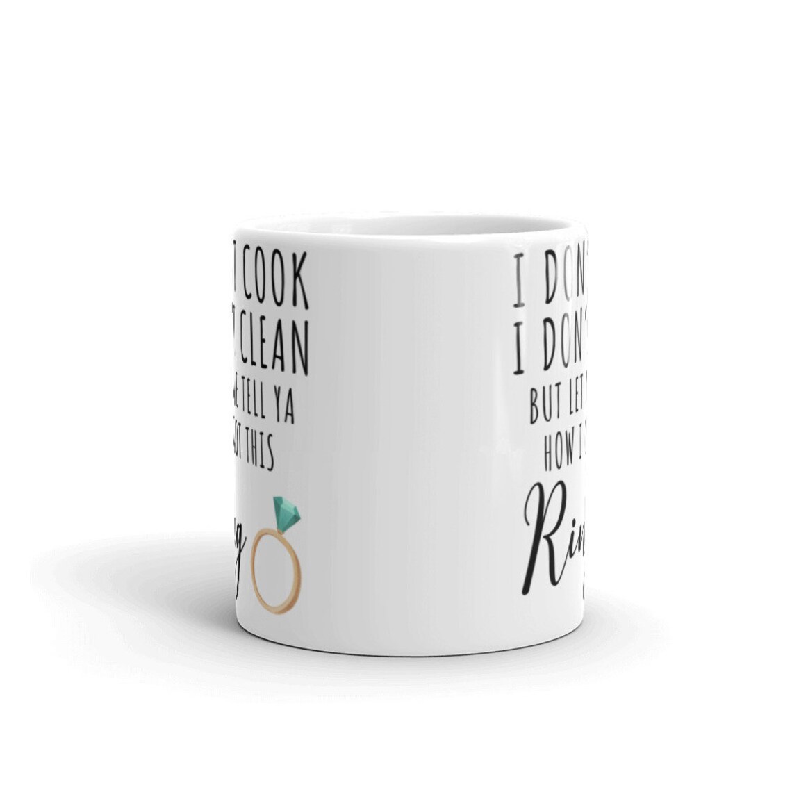 Funny Engagement Mug Engagement Gift Engagement Gift Idea Etsy