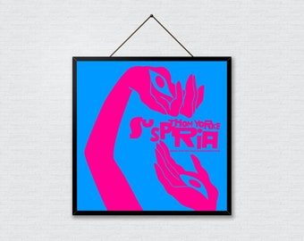 Thom Yorke Poster, Suspiria Poster, Suspiria Filmplakat, Elektronische Musikkunst, Filmplakat, Musikplakat