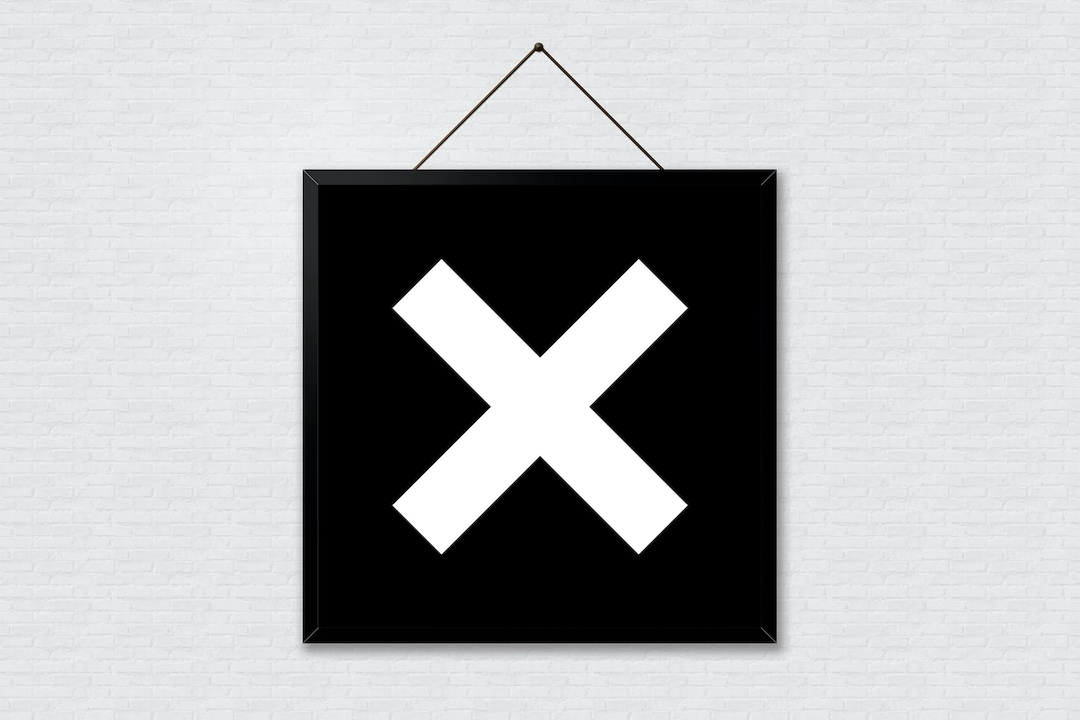 The Xx Debut Album Cover Poster: Indie Music Art Print - Etsy