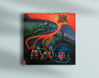 Herbie Hancock Flood Poster: Psychedelic Jazz Album Art Print - Etsy