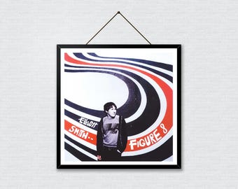 Elliott Smith „Figure 8“ Albumcover-Poster – Musik-Wandkunst der 2000er Jahre