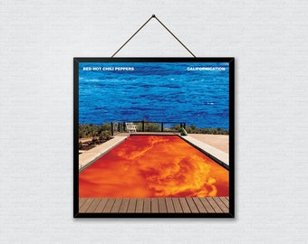 Red Hot Chili Peppers Californication Album Cover Art Print