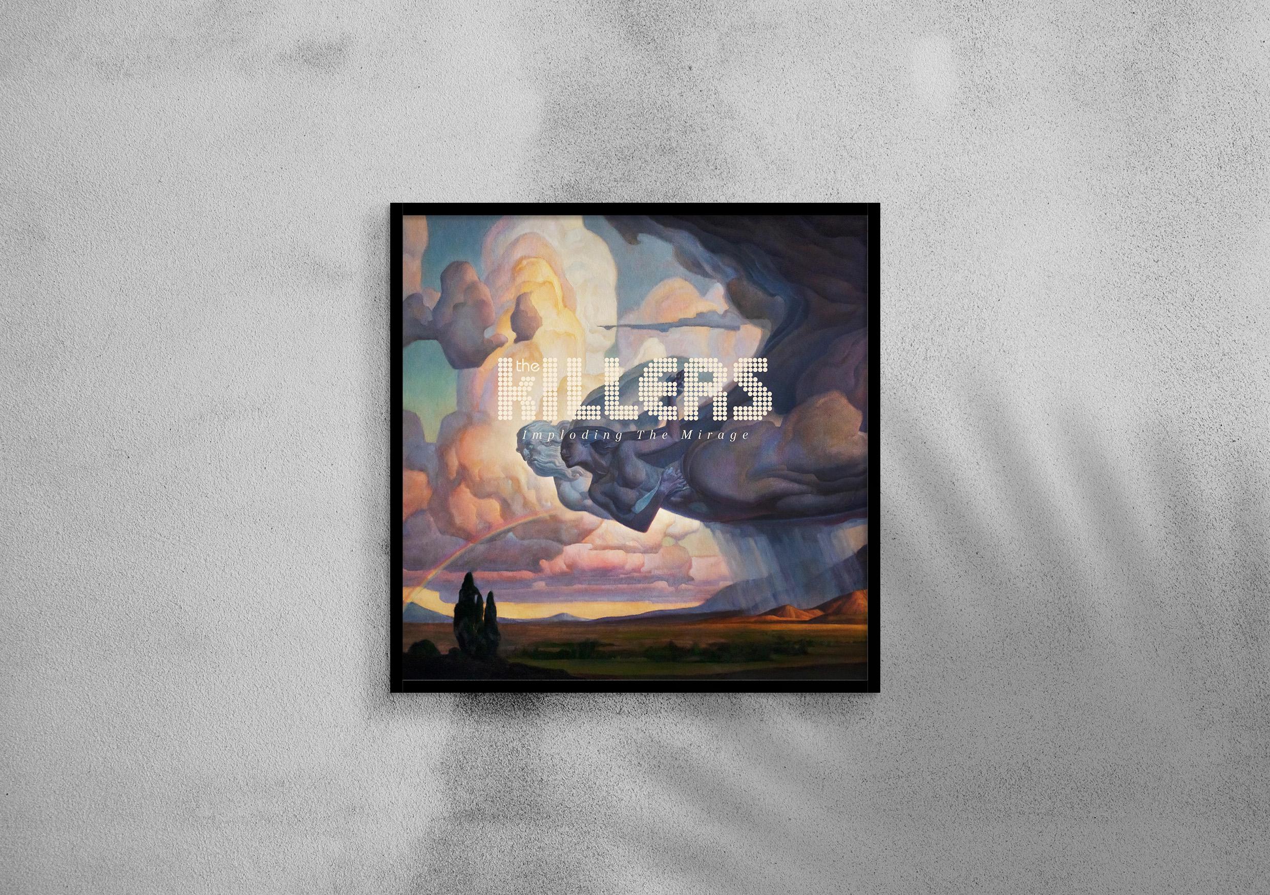 The Killers Poster - Imploding the Mirage Album Cover Print, Indie