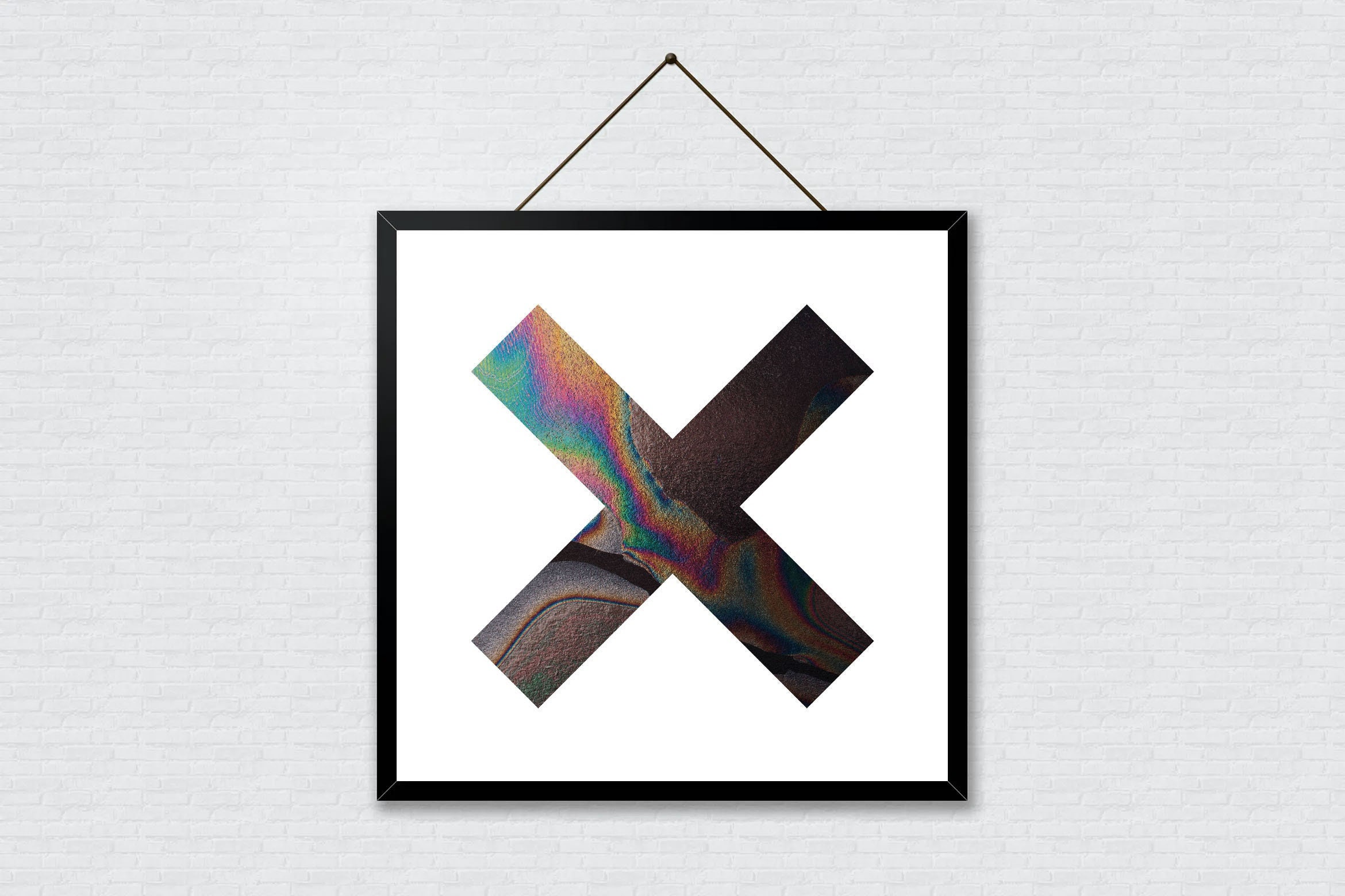The xx Coexist album poster, The xx poster, Indie music art, Album cover posters, Music lover decor