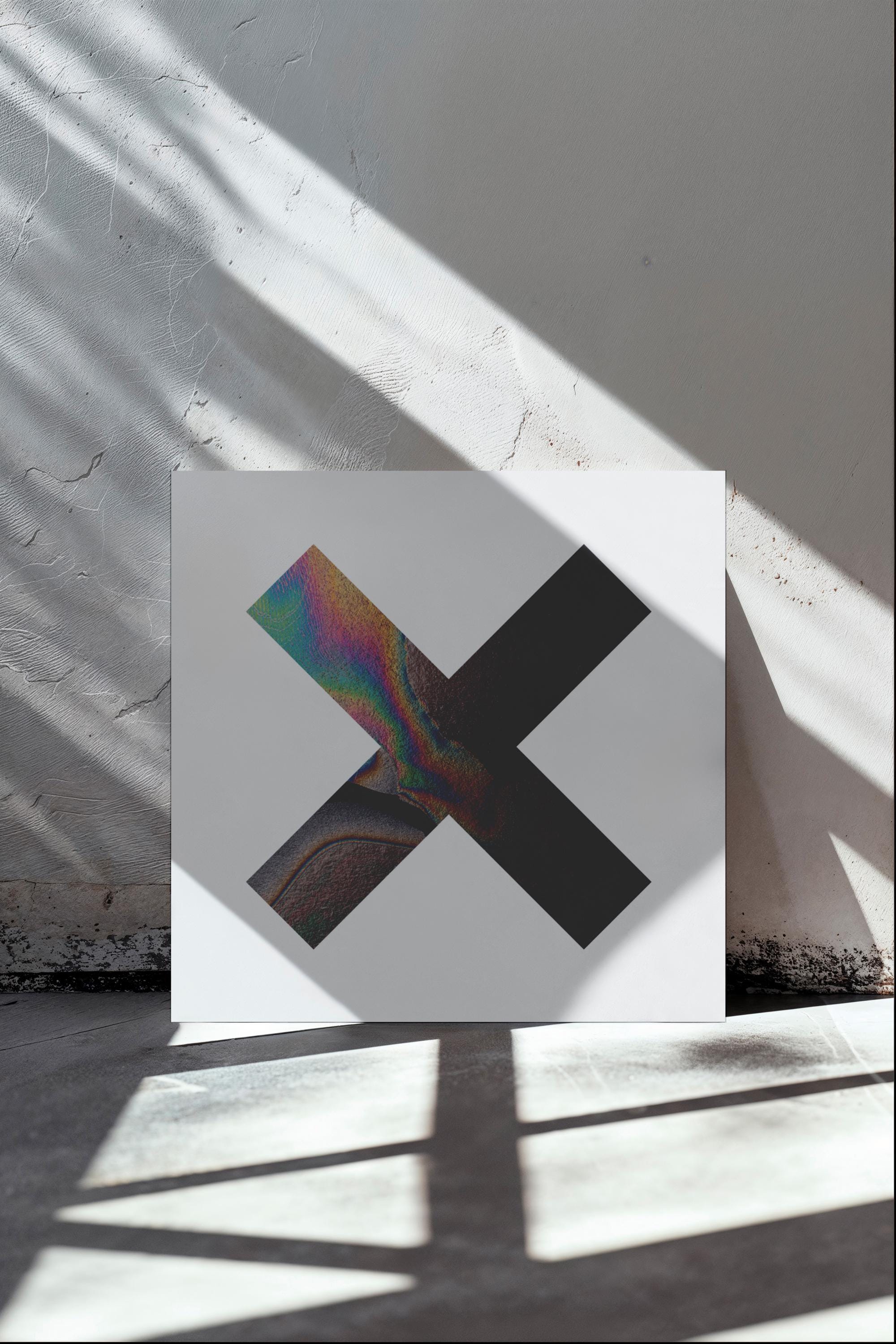 The xx Coexistアルバムカバーポスター：インディーミュージックアート