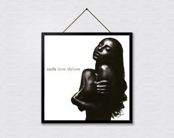 Sade 'Love Deluxe' Album Cover Poster: Soulful Music Wall Art