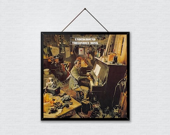 Thelonious Monk Underground Album Cover Poster: Classic Jazz Art Print