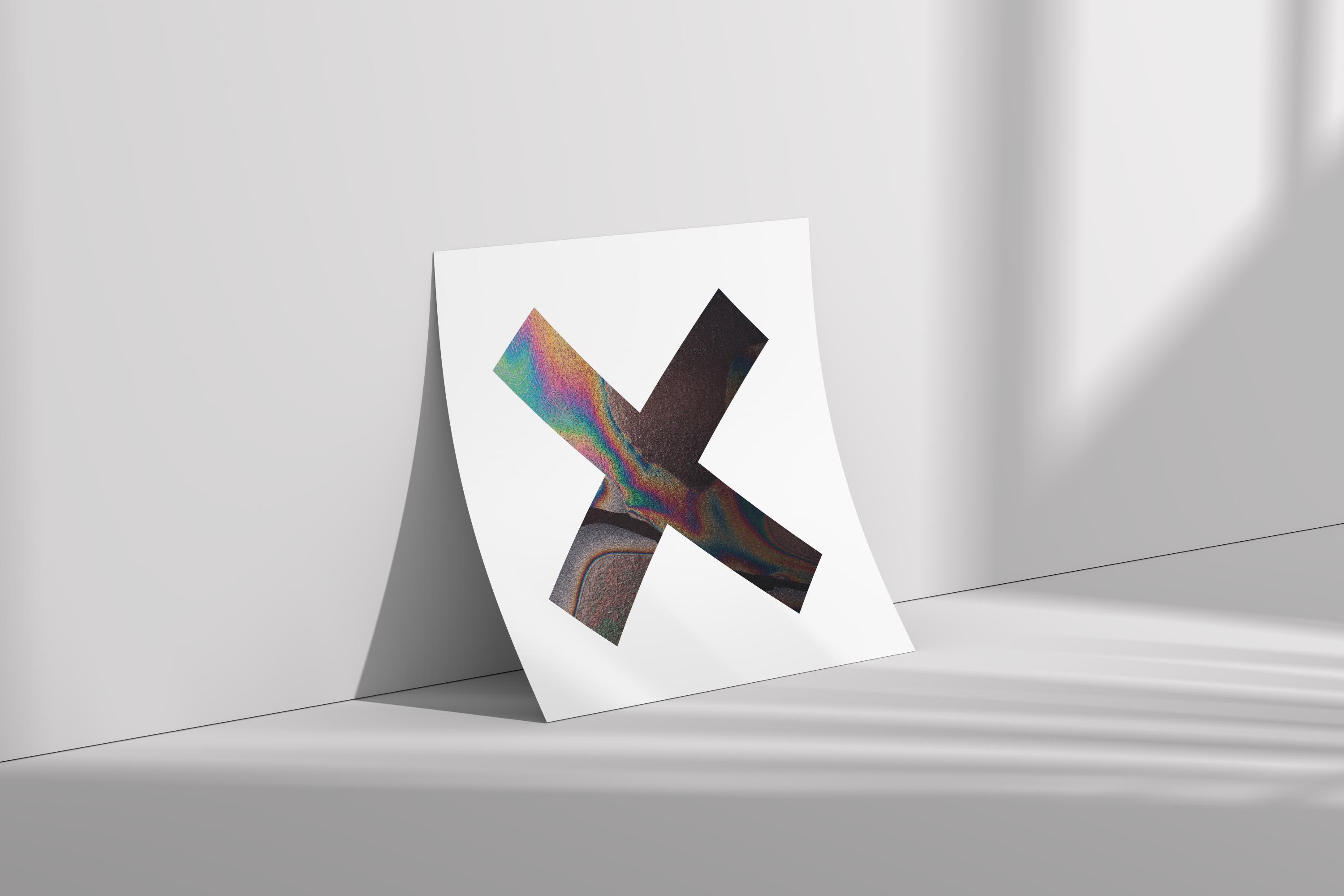 The xx Coexistアルバムカバーポスター：インディーミュージックアート