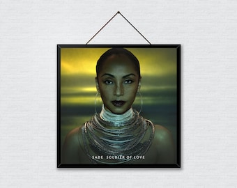 Sade Adu 'Soldier Of Love' album cover art print
