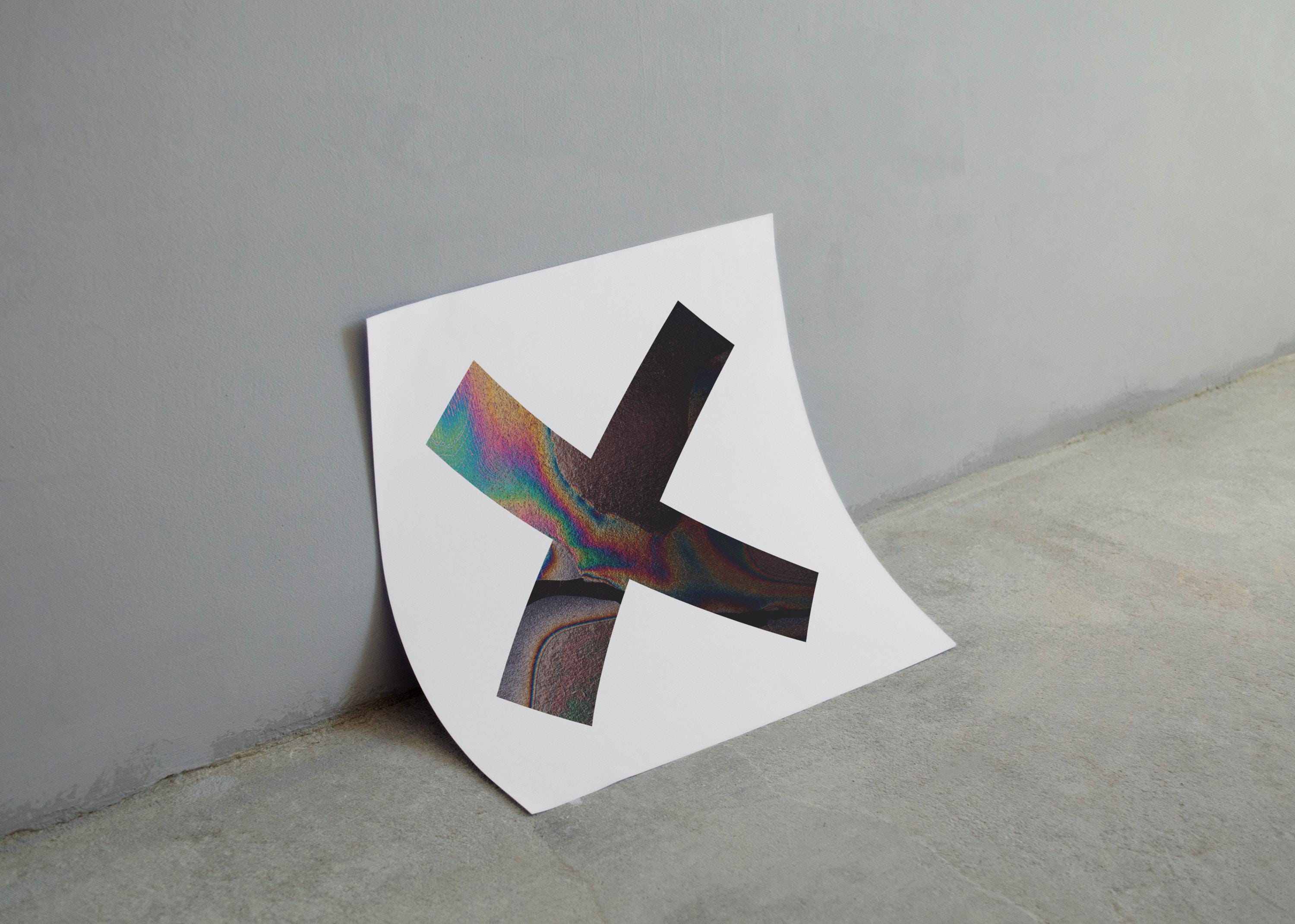 The xx Coexistアルバムカバーポスター：インディーミュージックアート