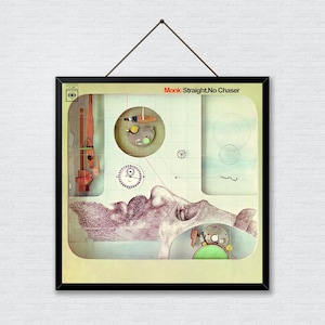 Thelonious Monk Album Cover Poster: Vintage Jazz Art Print
