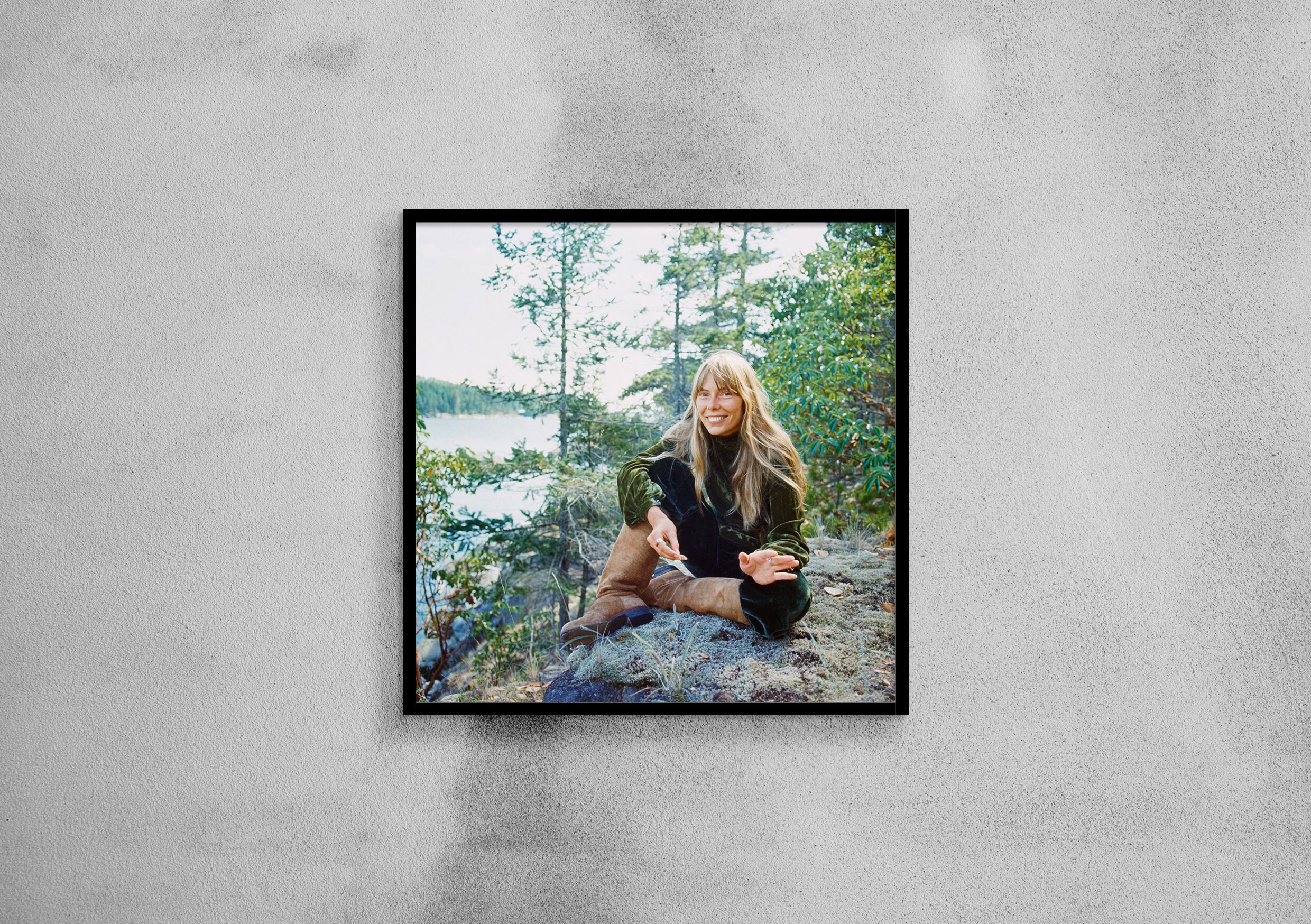 Joni Mitchell Poster, Joni Mitchell Art Print, Jazz Poster, for the