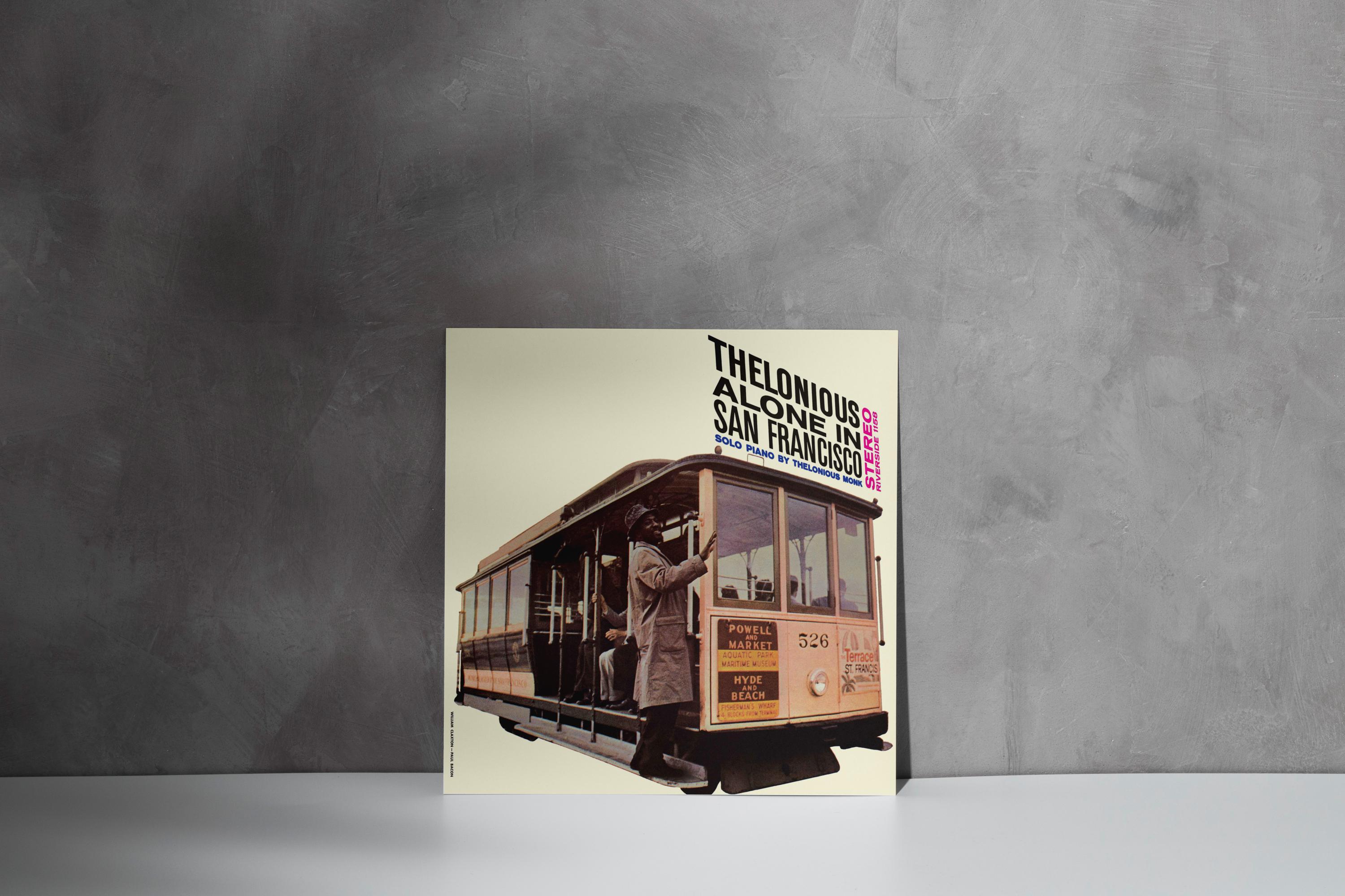 US初期盤 THELONIOUS ALONE IN SAN FRANCISCO