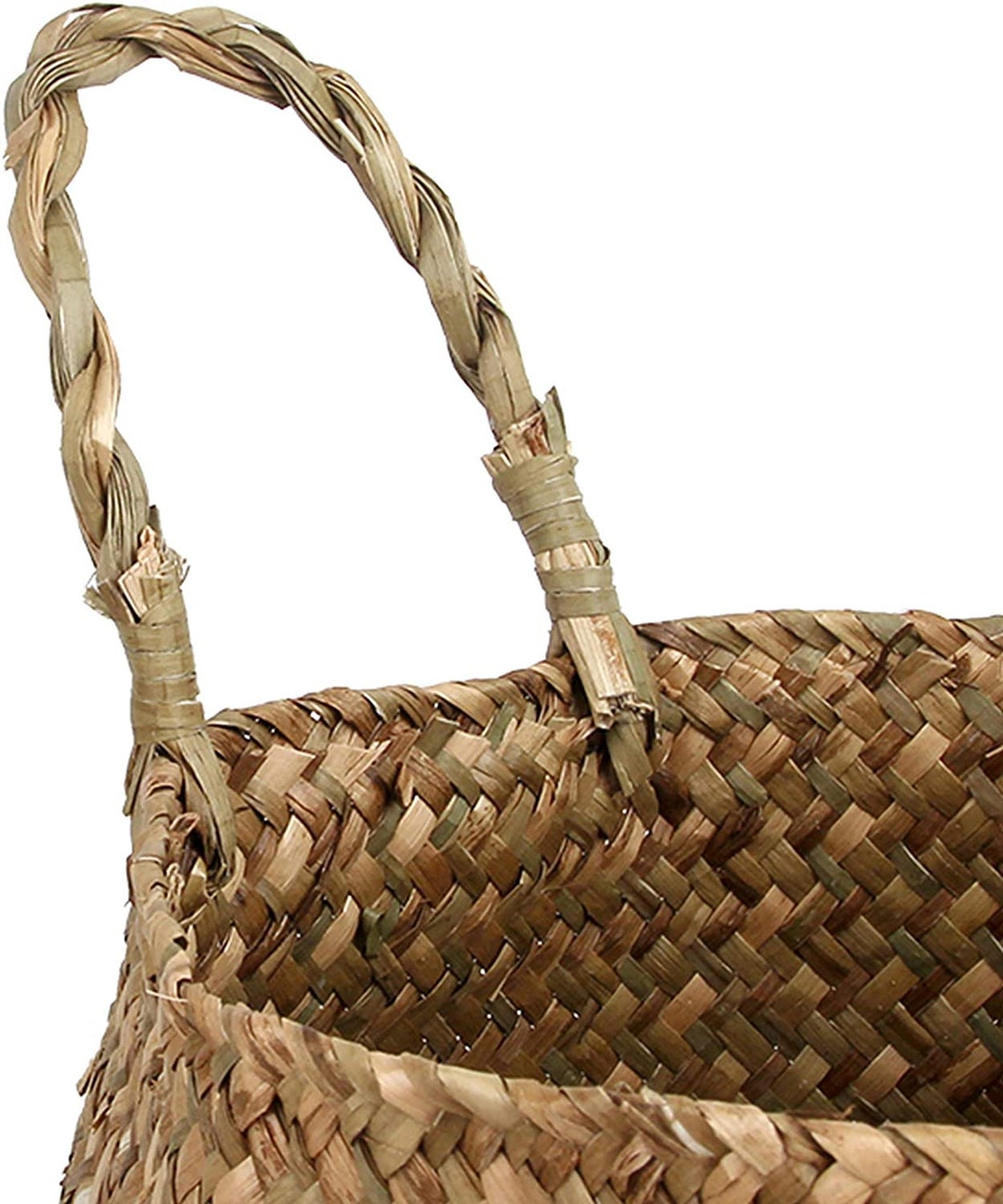 Woven Seagrass Basket Home Decor for Plants Storage Basket Etsy