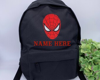 personalised superhero backpack
