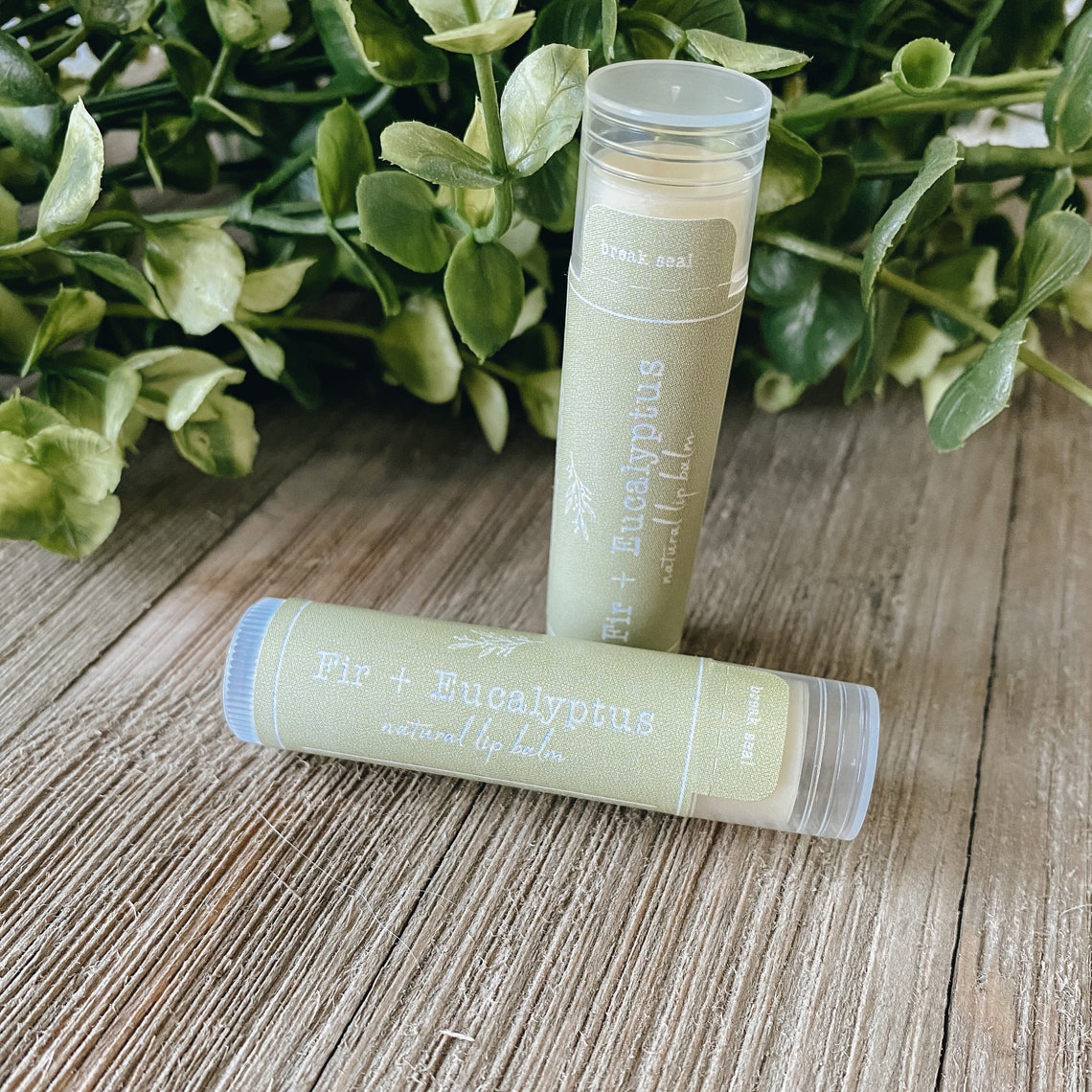 Fir Eucalyptus Lip Balm Moisturizing lip balm made from Etsy