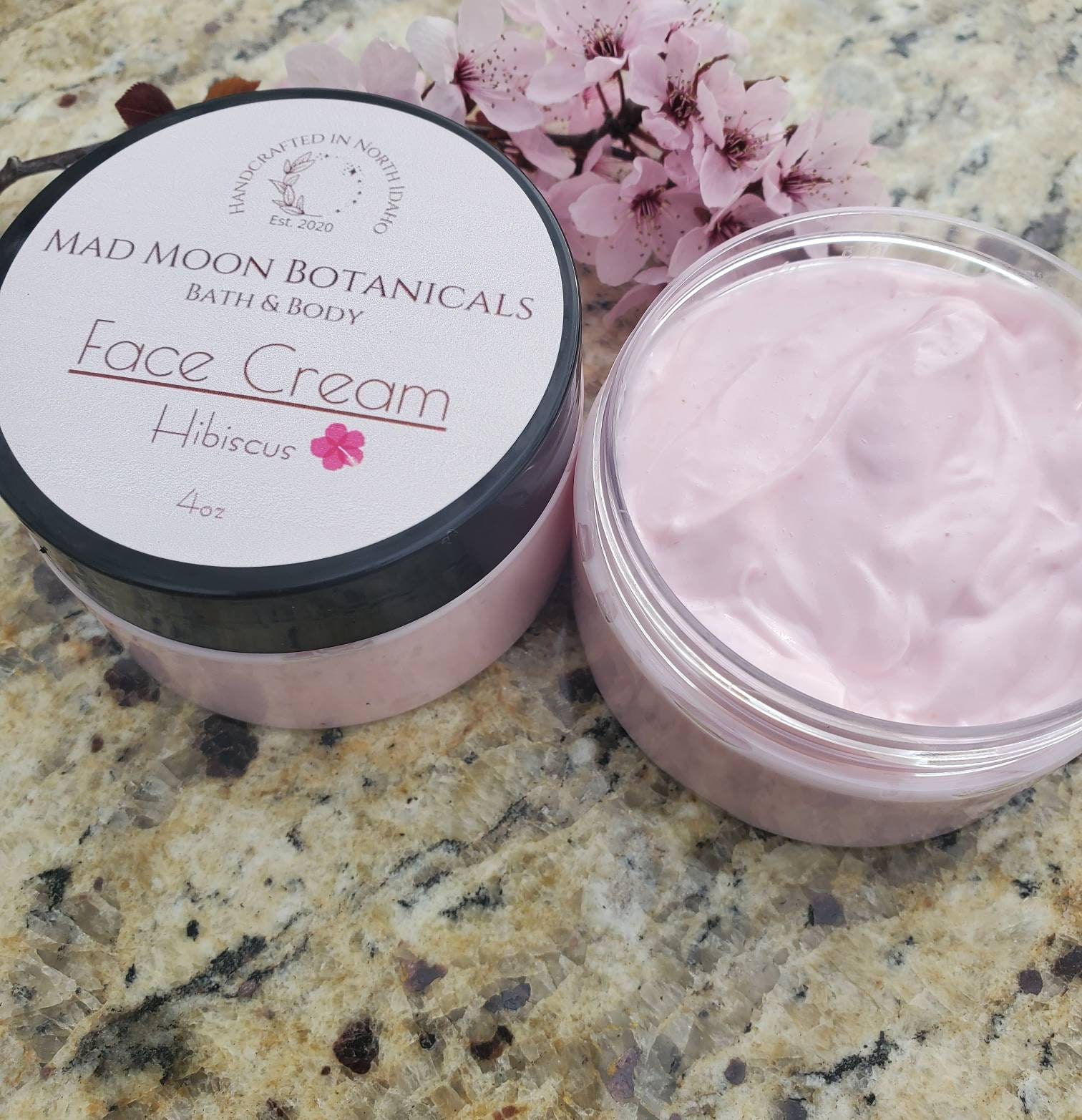 Hibiscus Face Cream Etsy