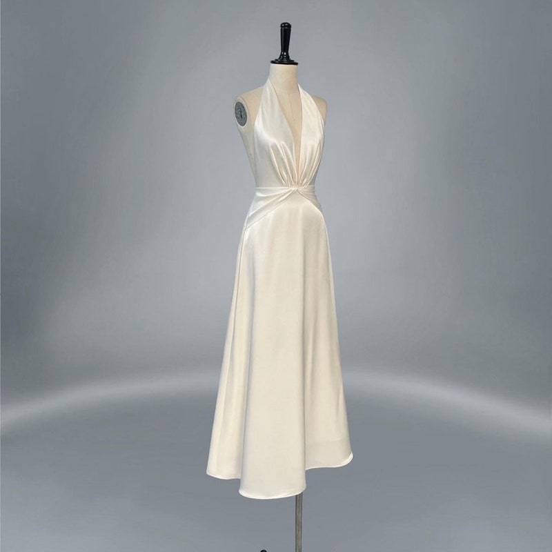 Ivory Luxurious Silk Crop top and Long Jacket Set main image 0
