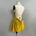 Mini Dress/Gold Dress/ Silk Dress/ Open Back Dress/ Summer Dress/ Engagement Dress/ Short Wedding Dress/ Bridesmaid Dress/ Gift For Her 