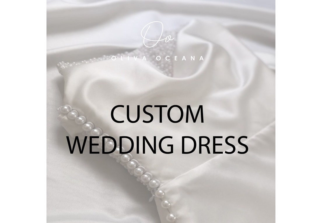 Vestido de novia personalizado Vestido de novia de diseño