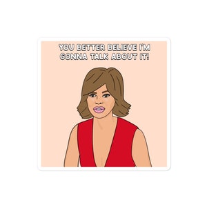 Real Housewives of Beverly Hills Magnet, RHOBH, Lisa Rinna Magnet, Real Housewives Gifts, Reality Tv, Bravo Gift, Bravo Fan Gifts