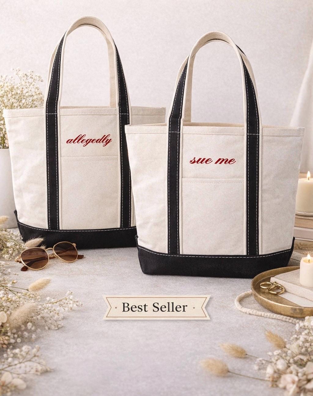 Sue Me Tote Bag - Etsy