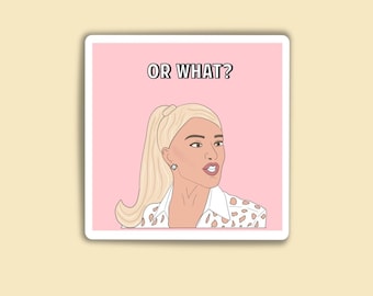 Real Housewives of Beverly Hills, RHOBH, Ericka Jayne Magnet, Or What, Bravo Gift, Real Housewives Gifts