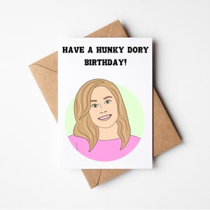 Real Housewives Of Beverly Hills, RHOBH Gift, Kathy Hilton Card, Hunky Dory Birthday Card, MEME, GIF, Bravo Cards