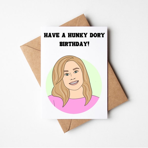 Real Housewives Of Beverly Hills, RHOBH Gift, Kathy Hilton Card, Hunky Dory Birthday Card, MEME, GIF, Bravo Cards