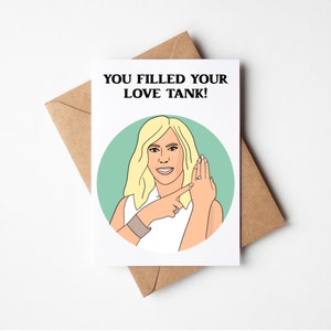 Real Housewives Of Orange County, RHOC Gift, Vicki Gunvalson Card, Engagement Card, Congratulations, Gift For Her, Bravo Cards