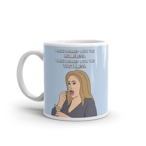 Real Housewives of Beverly Hills Coffee Mug, RHOBH, Kathy Hilton Coffee Mug, Real Housewives Gifts, Reality Tv, Bravo Gift, Bravo Fan Gifts