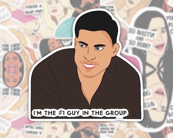 Real Housewives, Vanderpump Rules, Jax Taylor Sticker, Bravo Gift, Real Housewives Gifts, gift for her, pop culture,