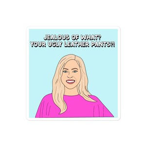 Real Housewives of Beverly Hills, RHOBH, Sutton Magnet, Jealous of what ugly leather pants!, Bravo Gift, Real Housewives Gifts