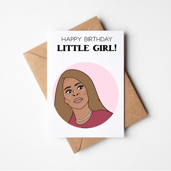 Real Housewives Of Salt Lake City, Mary Cosby, Happy Birthday, Little Girl, Engagement Card, Congratulations, Gift For Her, Bravo Cards