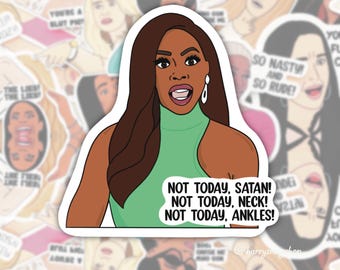 Real Housewives of Potomac, RHOP, Candiace Dillard Water Proof Sticker, Laptop Sticker. Bravo Gift, Real Housewives Gifts